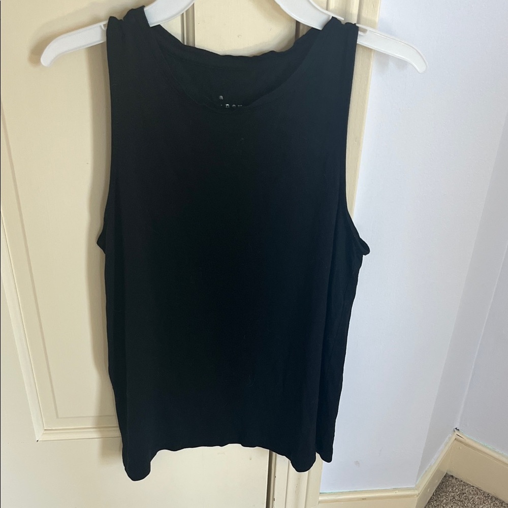 a new day Black Tank Top